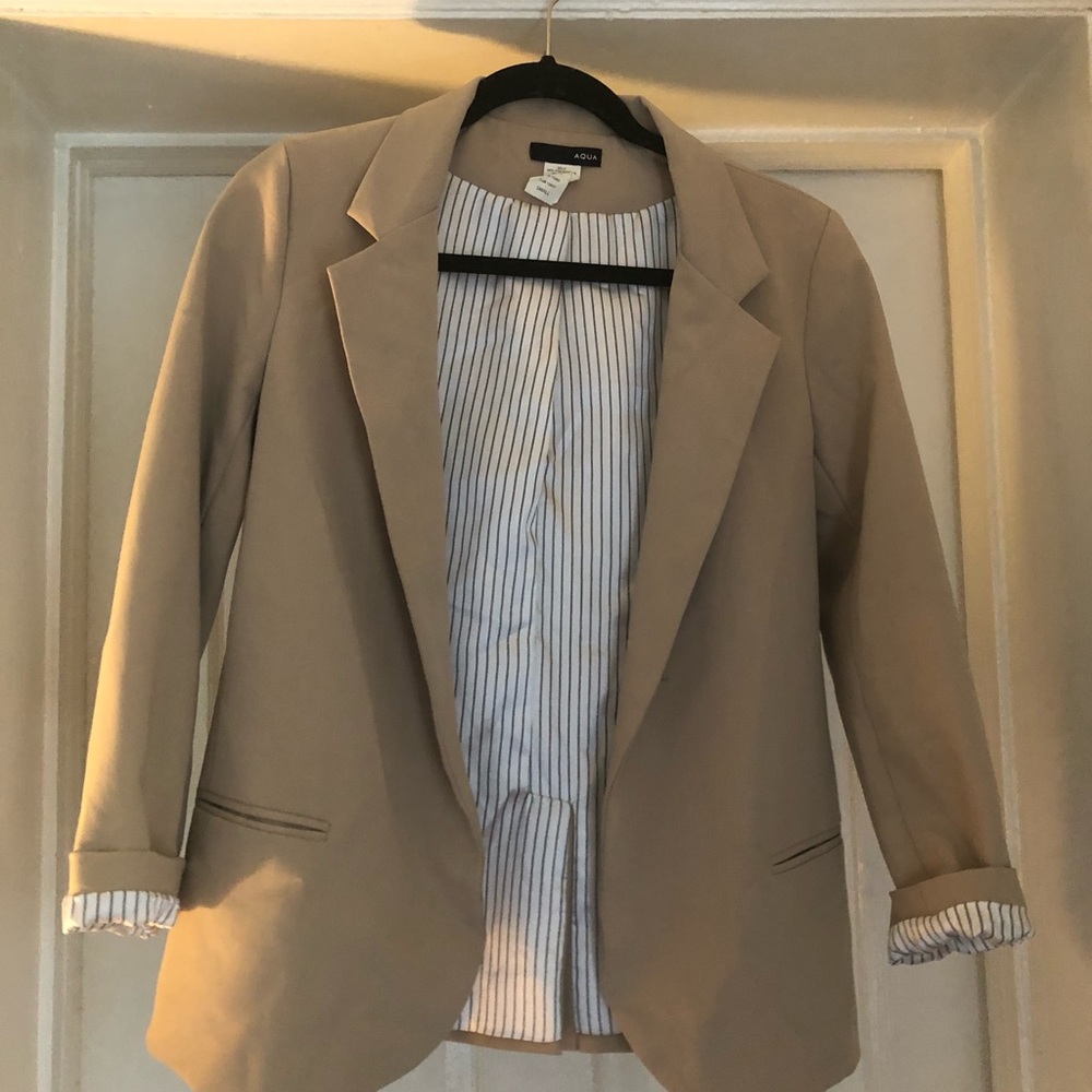 Tan blazer